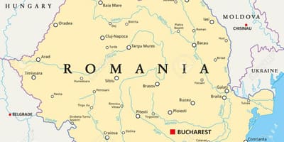 Карта Бухарэст, Румынія