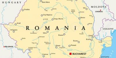 Сталіца Румыніі карце